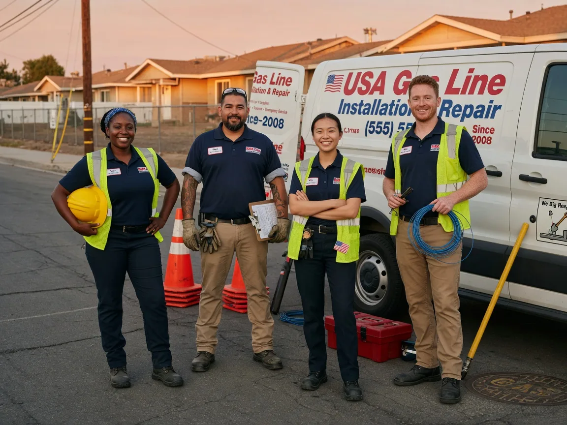 Gas Line Installation company in Glenfield, ND